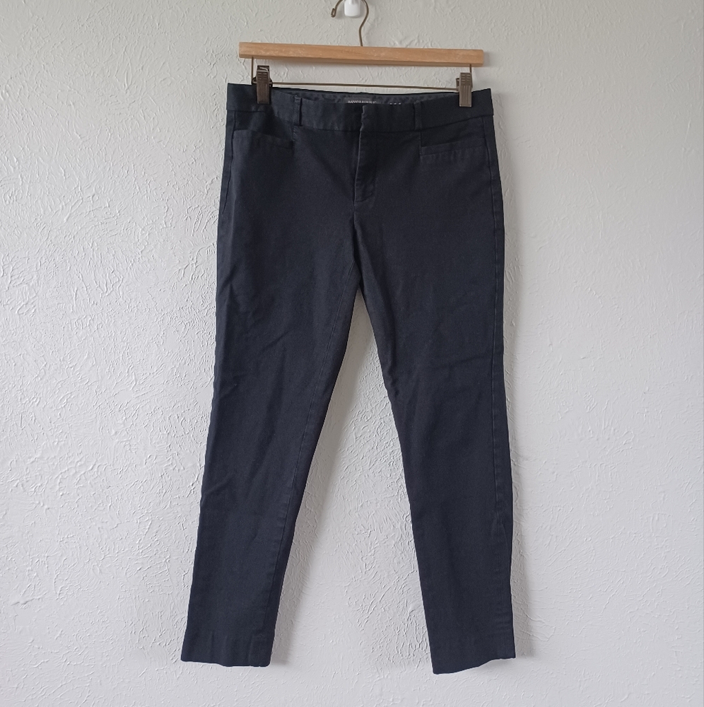 Banana Republic Black Skinny Sloan Pants
